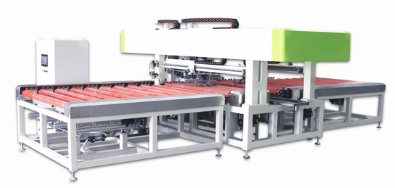 China Máquina de pulir de cristal lateral del CNC cuatro, anchura de cristal de la máquina que cose 0.5~2m m proveedor
