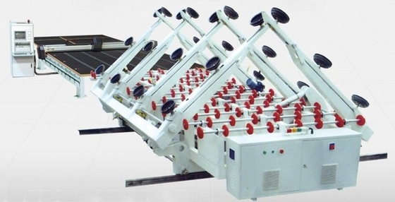 China Cadena de producción de cristal aislador del control informático máquina del corte del vidrio del CNC proveedor