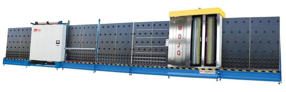 China Máquina de cristal del panel del doble exterior de la prensa, maquinaria de cristal de la producción de la pared de Fasade proveedor