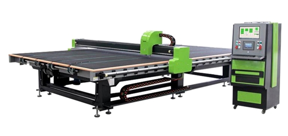 China Tipo máquina de Bottero del corte del vidrio del CNC con la tabla de cargamento auto y la tabla del corte proveedor