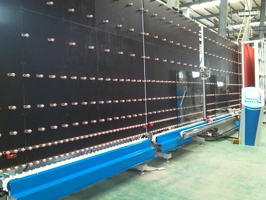 China Máquinas de proceso de cristal automáticas llenas para el lacre esmaltado doble del vidrio de la ventana proveedor