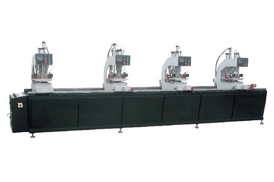 China Cuatro fuente de alimentación modificada para requisitos particulares principal de la longitud de soldadura de la máquina 400-4500m m de la ventana del PVC UPVC proveedor