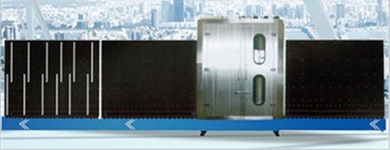China Lavadora de cristal vertical con tres pares del cepillo proveedor