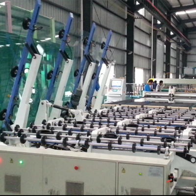 Máquina similar del corte del vidrio del CNC de Lisec para el vidrio de la ventana con la función de etiquetado proveedor
